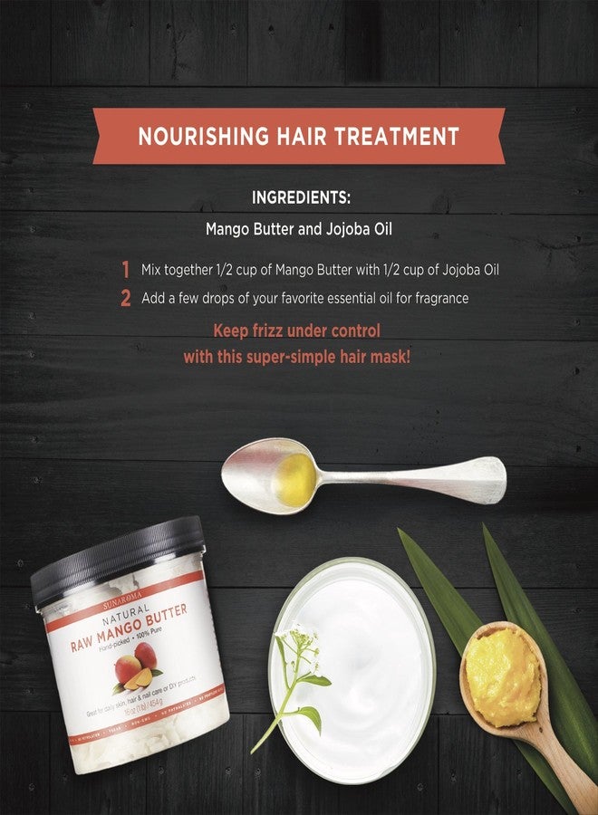 Sunaroma Body Butters for Skin and Hair (Mango Butter) - Image 4